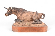 Bill Ohrmann Longhorn Sculpture