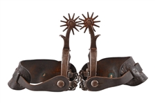 Mike Morales Marked Single Mounted Spurs