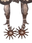 Mike Morales Marked Single Mounted Spurs