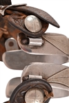 Crockett & Montana Brand L7 Marked Spurs & Straps