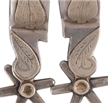 Crockett & Montana Brand L7 Marked Spurs & Straps
