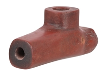 Catlinite Indian Carved Beaver Pipe