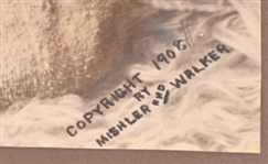 Original Mishler & Walker 1908 Indian Child Photo
