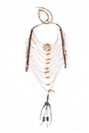 Crow Indian Medicine Necklace with Mirror