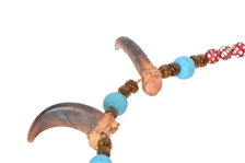 Indian Made Grizzly Claw & Tooth Necklace