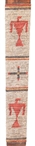 Indian Beaded Large Flat Pipe Stem