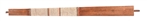 Indian Beaded Large Flat Pipe Stem