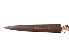 Rare Northern Plains Indian Iron Tipped Spear