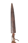 Rare Northern Plains Indian Iron Tipped Spear