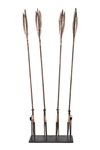 Rare Arapaho Indian Spotted Bow & Arrows RARE