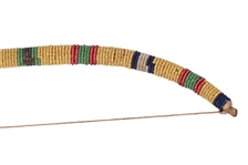Indian Beaded Child's Bow & Arrows