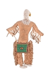 Beaded Eagle Head Ceremonial Indian Doll