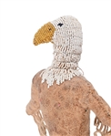 Beaded Eagle Head Ceremonial Indian Doll