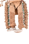 Beaded Eagle Head Ceremonial Indian Doll