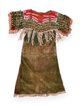 Northern Plains Indian Shell & Beaded Dress