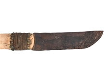 Crow Indian Painted Knife & Parfleche Sheath