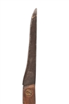 Parfleche Indian Double Trade Knife Set