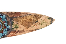 Blackfeet IndianCarved & Beaded Bag Knife