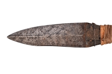 Blackfeet IndianCarved & Beaded Bag Knife