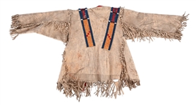 Rare Mandan Indian War Shirt
