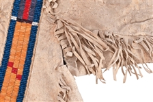 Rare Mandan Indian War Shirt