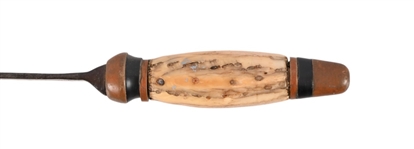 Indian Beaded Horse Hair Sheath & Knife