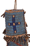 Indian Beaded Sheath & Brass-Tacked Patch Knife
