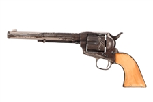 Colt 1873 SAA Early Nickel .44-40 Revolver