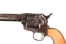 Colt 1873 SAA Early Nickel .44-40 Revolver