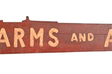 Winchester Arms & Ammunition Advertising Sign