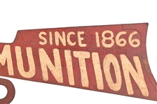 Winchester Arms & Ammunition Advertising Sign