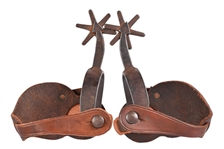 Crockett Marked Paddy Ryan Pattern Spurs