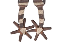 Crockett Marked Paddy Ryan Pattern Spurs