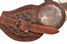 Crockett Marked Paddy Ryan Pattern Spurs