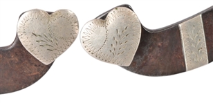Crockett Marked Paddy Ryan Pattern Spurs