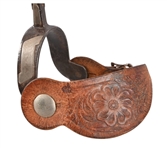 Kelly & Crockett Marked Double Mounted Spurs