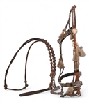 Rawlins Wyoming Prison Made Horse Hair Bridle