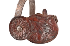 Unmarked Personalized Custom Spurs Dated 1889