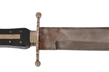Scarce Bown & Tetley Pittsburgh Marked Bowie Knife