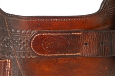 Rare R.A. Bennett Wyoming Double Cartridge Belt