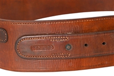 Rare F.A. Meanea Cheyenne Wyoming Marked Gun Belt