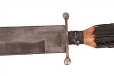 G. Woodhead Sheffield Staghorn Bowie Knife