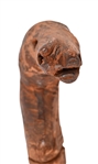 Hand Carved Indian Horse Head Dance Stick