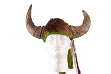 Buffalo Horn Shaman Head Dress