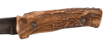 Pawnee Indian Beaded Sheath Sheffield Bowie Knife