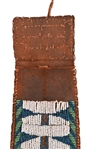 Scarce Ute Indian Beaded Tab Bag