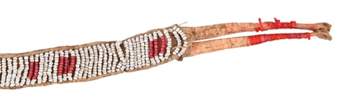 Indian War Club With Carved Catlinite Head