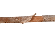 American Indian Rawhide Stone-Head War Club