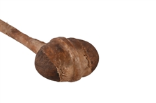 American Indian Rawhide Stone-Head War Club