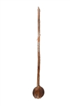 American Indian Rawhide Stone-Head War Club